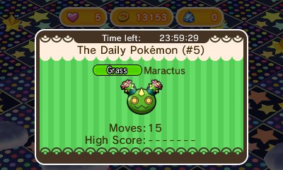 Mise à jour 1.3.12 de Pokémon Shuffle   Maractusevent