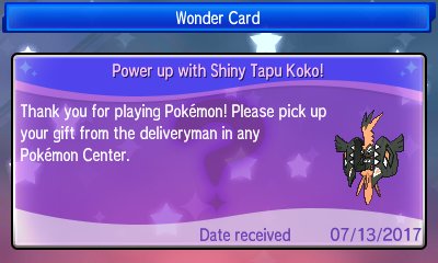 Distribution Tokorico Shiny en ligne ! Shinytapukokoevent