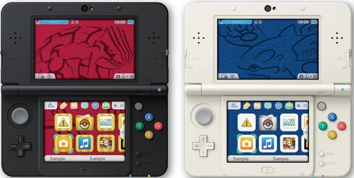 [Console] Deux thèmes Kyogre et Groudon pour Nintendo 3DS Themes