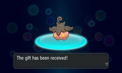 [XY] Distribution de Pitrouille par Cadeau Mystère Pumpkaboowifi