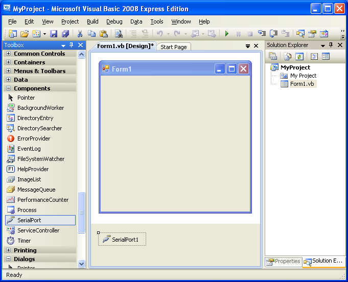 الان و حصريا لموقع masterbrogram  برنامج ال  Visual Basic 2008 Express Edition  البرنامج اللى بيصنع كل البرامج اللى  تعرفوها Step6