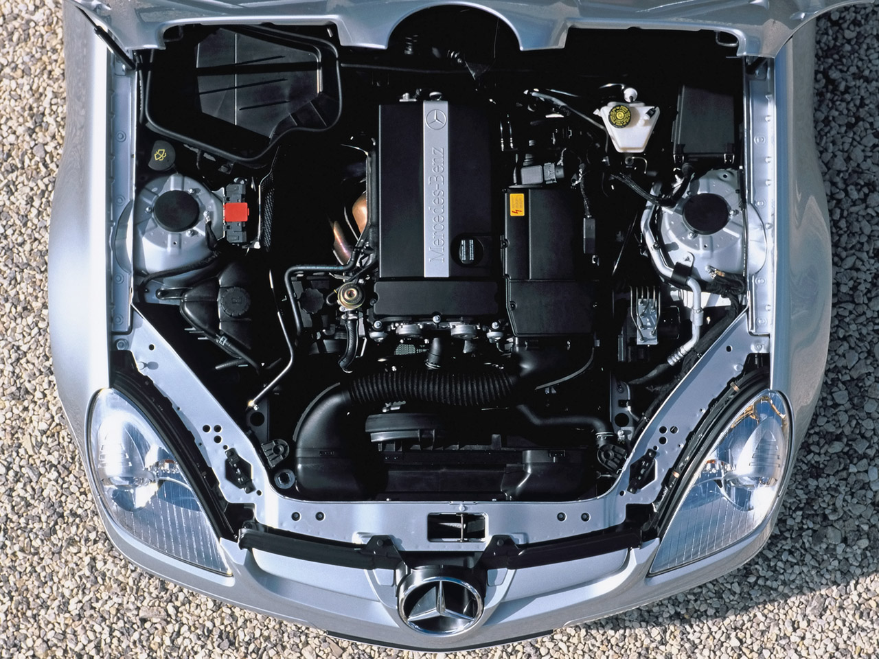 Mercedes SLK 350 "mui ten bac" 2004-Mercedes-Benz-SLK-200-Kompressor-Engine-1280x960