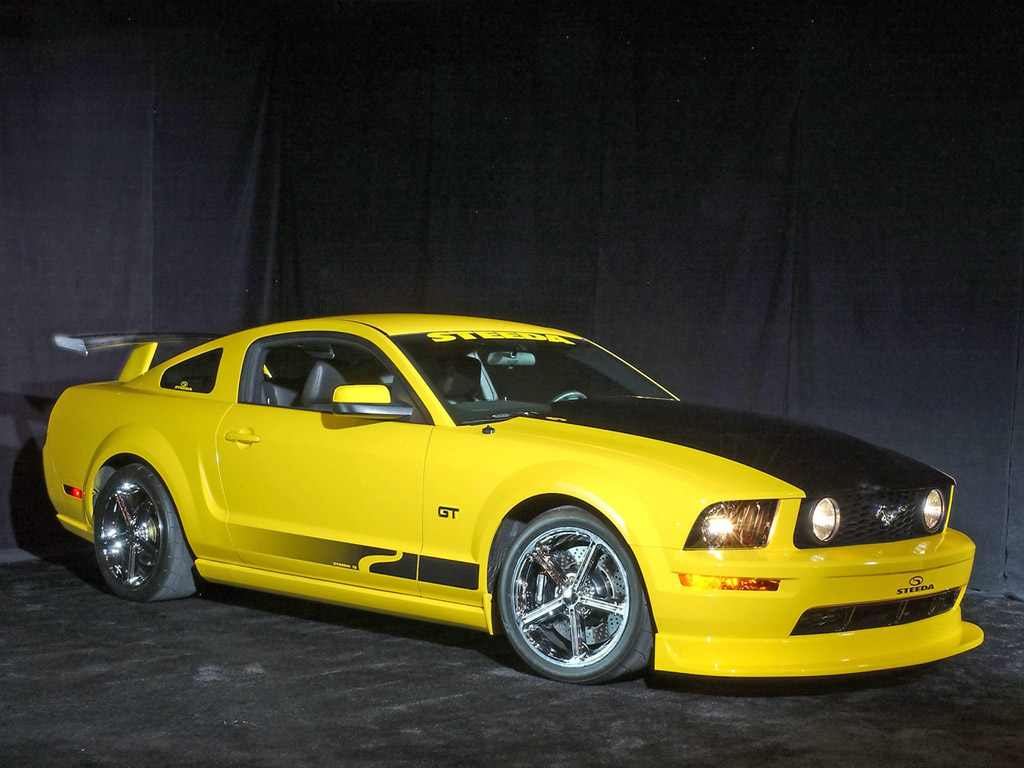 لعشاق اللون الأصفر ... 2005-Ford-Musang-GT-Steeda-Autosports-yellow-SA-1024x768