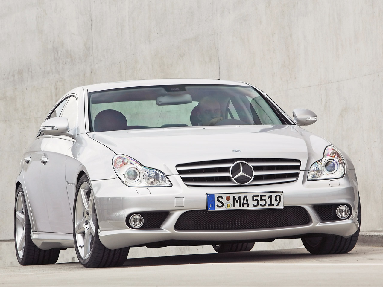 أكبر موسوعة صور السيارات المميزة 2005-Mercedes-CLS-55-AMG-F-1280x960