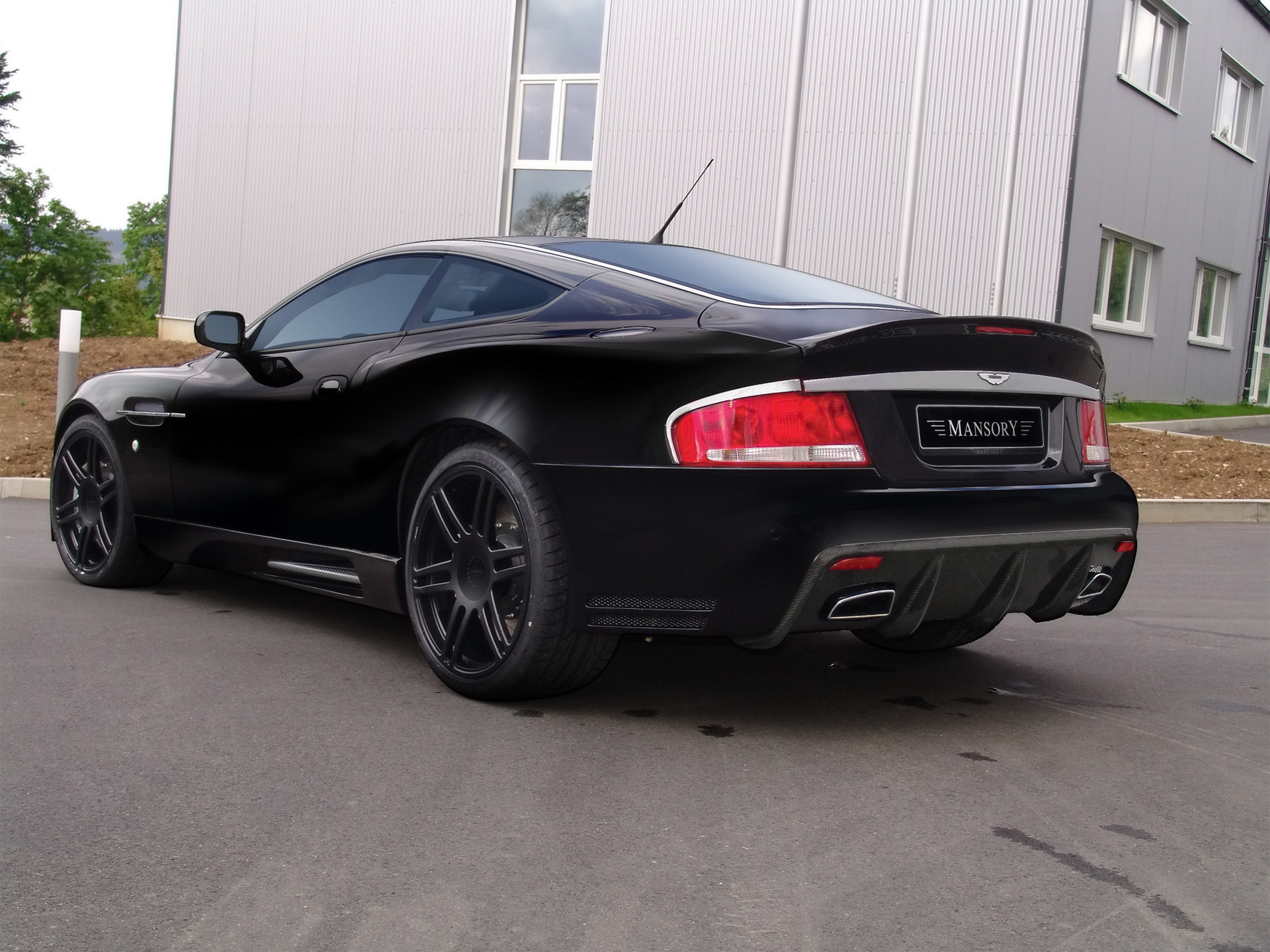 2008 Mansory Aston Martin Vanquish S 2008-Mansory-Aston-Martin-Vanquish-S-Black-Rear-And-Side-1920x1440