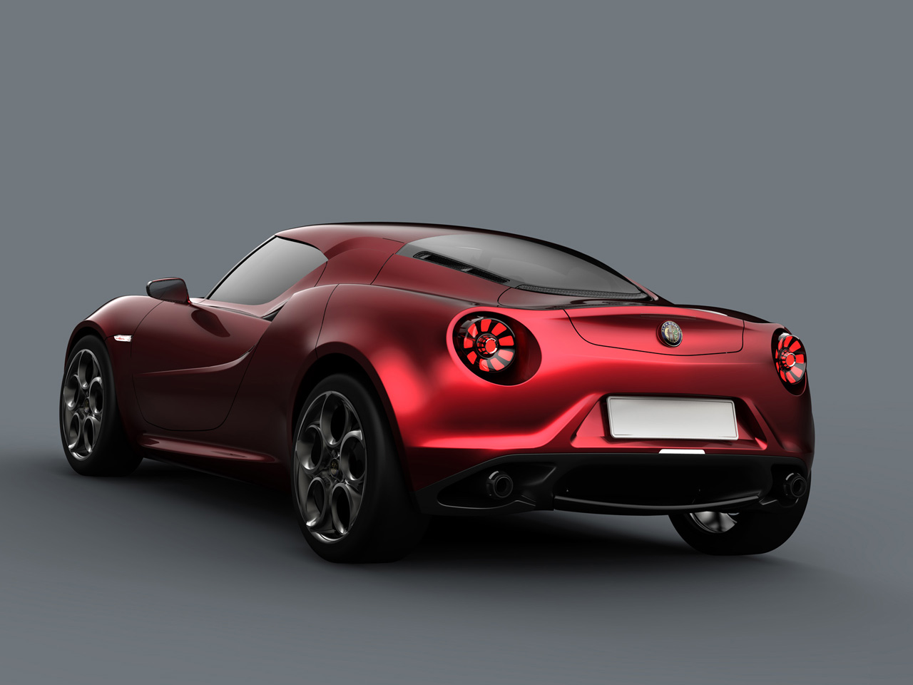 2011 Alfa Romeo 4C Concept 2011-Alfa-Romeo-4C-Concept-Rear-Angle-1280x960