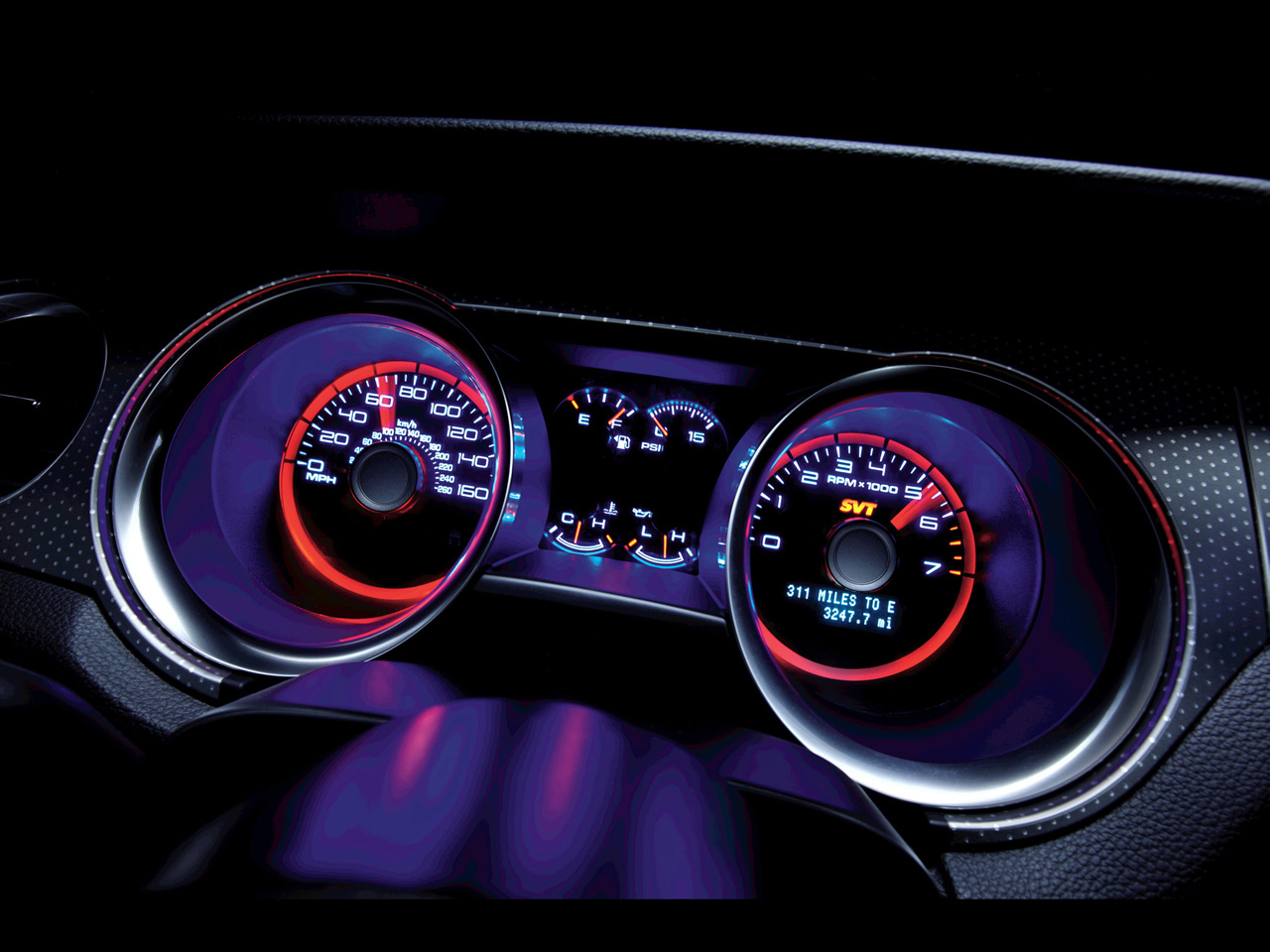  2012 Ford Shelby GT500  2012-Ford-Shelby-GT500-Gauges-1280x960