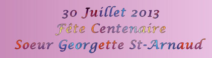 St-Arnaud, Soeur Geirgettte 102 ans 30JuilletTitre