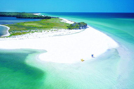 La playa de KOC Caladesi_island