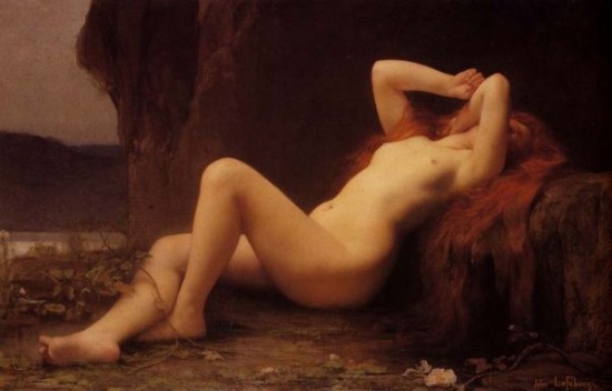 Cuộc sống của một cô gái đã từng là “gái bán hoa” Mary_magdalene_in_the_cave_1876_by_jules_joseph_lefebvre