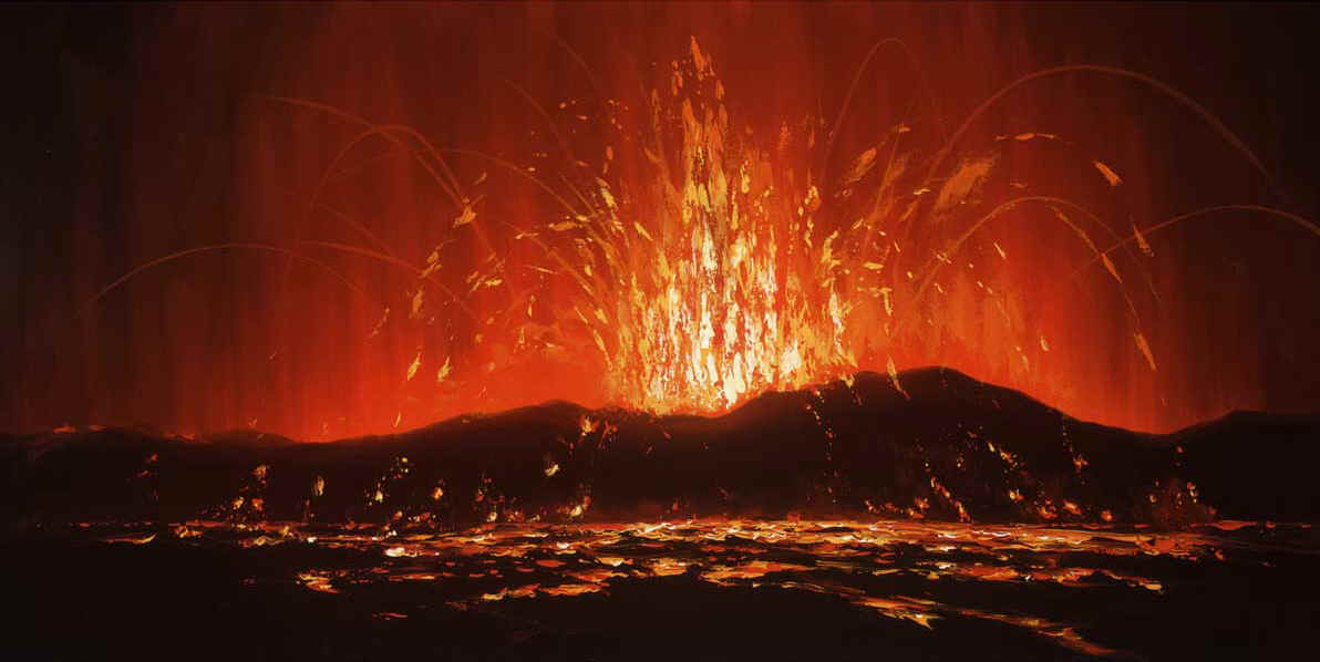 صور تستحق المشاهدة Eruption-24x48