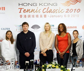 Sharapova bat Wozniacki à Hong Kong 002