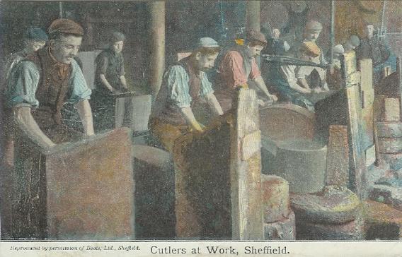 Sheffield cutler 1814 CutlersatWork