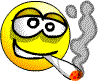 Quels produits ä Amsterdam ? Smoking-a-joint-smiley-emoticon