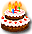Auguri Vincent Warlike Birthday-cake-with-candles-smiley-emoticon