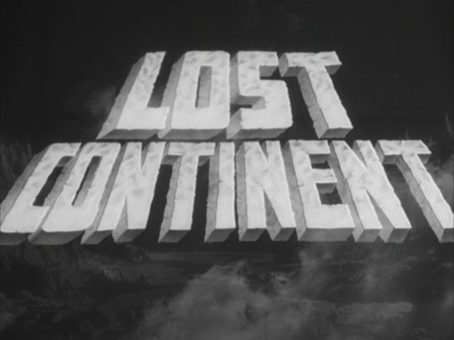 Nueva Lostcontinent1951dvd