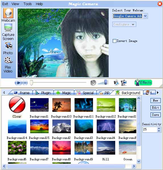 Magic Camera 6.4 Portable الكاميرا الوهميه Virtual-Webcam-Change-Background