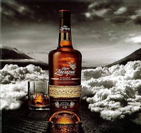 En toda taberna no debe de faltar..... Ron-zacapa