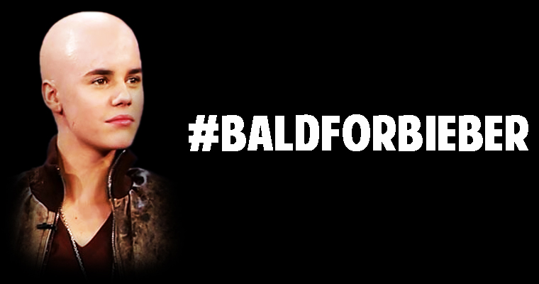 Fans de Justin Bieber engañadas para raparse BaldForBieber