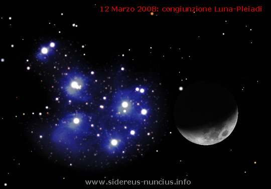 notte serena Luna-pleiadi-pic