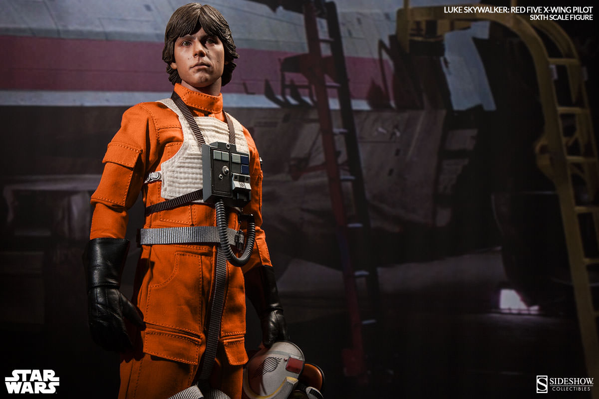  [Sideshow] Star Wars: Luke Skywalker: Red Five X-Wing Pilot Sixth Scale Figure 2132-luke-skywalker-red-five-x-wing-pilot-004