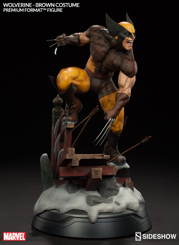 [Sideshow] Wolverine "Brown Costume" | Premium Format 300116-wolverine-brown-costume-05