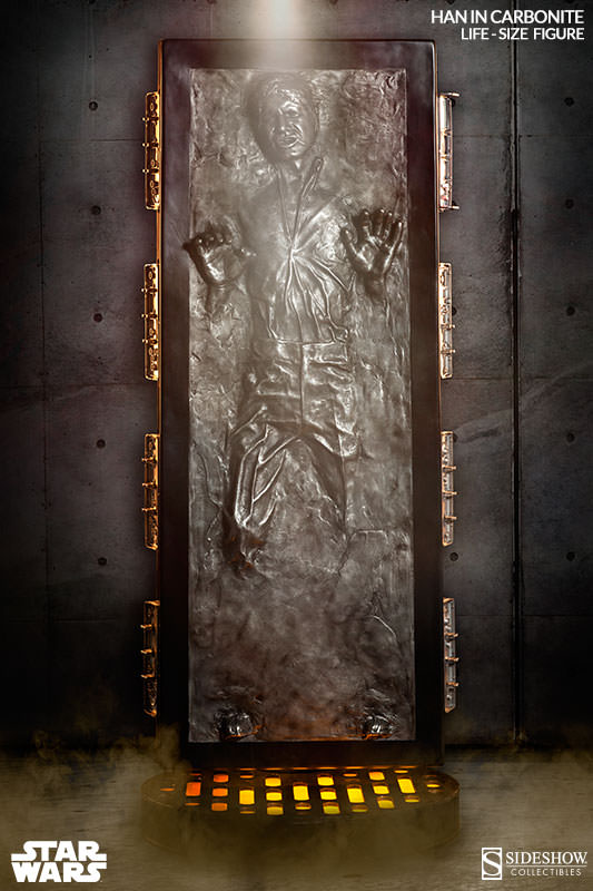 STAR WARS: HAN SOLO IN CARBONITE Life size figure 400072-han-solo-in-carbonite-001