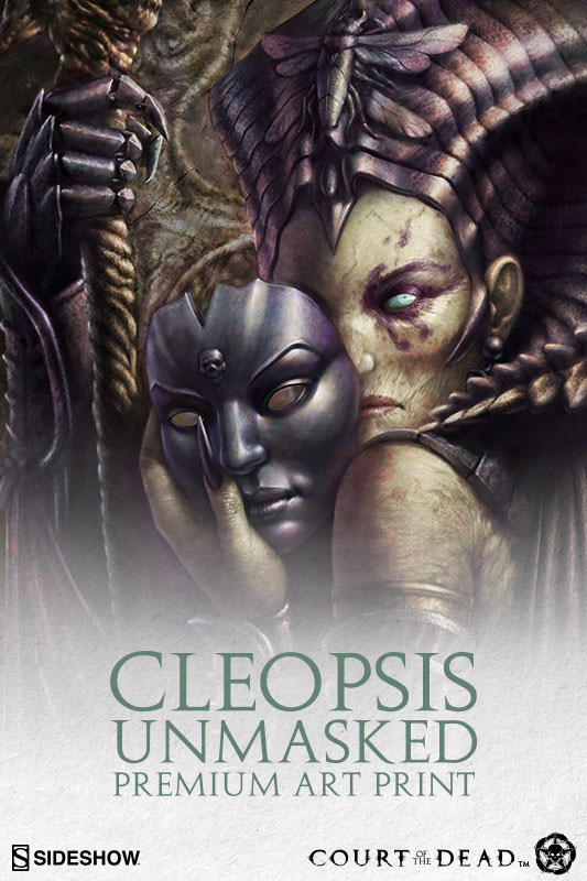  [Sideshow] Court of the Dead™ - Premium Art Print - Cleopsis: Unmasked 500315-cleopsis-unmasked-001