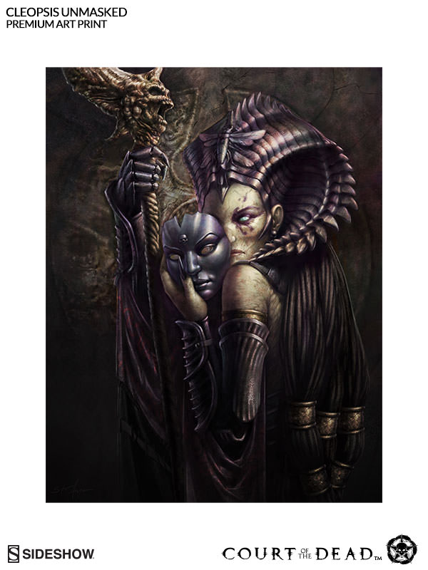  [Sideshow] Court of the Dead™ - Premium Art Print - Cleopsis: Unmasked 500315-cleopsis-unmasked-002