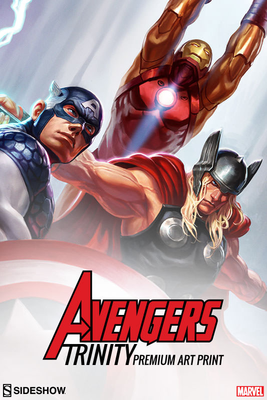 [Sideshow] Premium Art Prints - Geral 500377-avengers-trinity-01