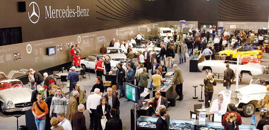 Techno Classica Essen 2011 Mercedesstand