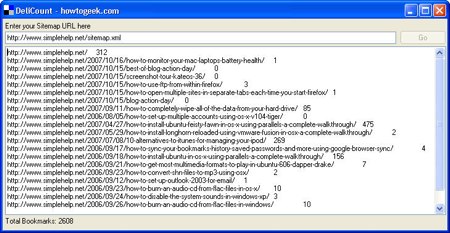 How to determine the number of times your site has been bookmarked on del.icou.us  Dc00a