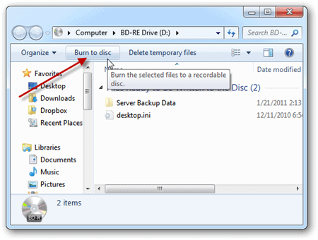 How to Backup Your Data to a Blu-ray Disc in  Sshot-2011-01-21-02-14-24_thumb