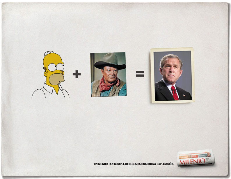 Homer chez les Mxicains Milenio_affiche