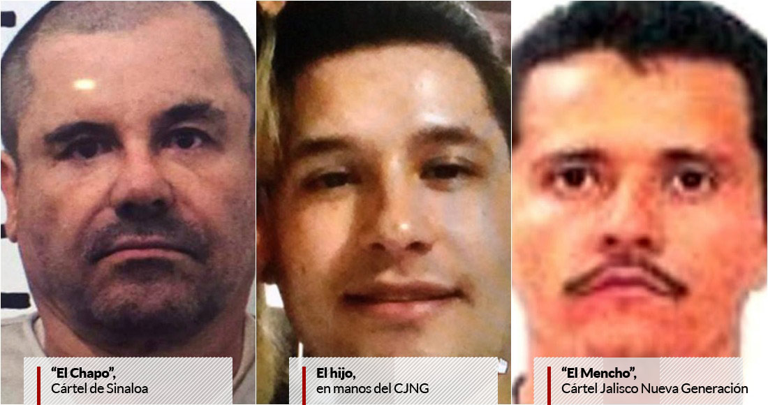 Fuentes: El hijo de “El Chapo” ya fue liberado; volvió, dicen, como se lo llevaron: sin un rasguño Dos-capos-y-un-hijo