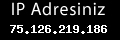 İ.P Adresi Gösterme Kodu Ipadresi6