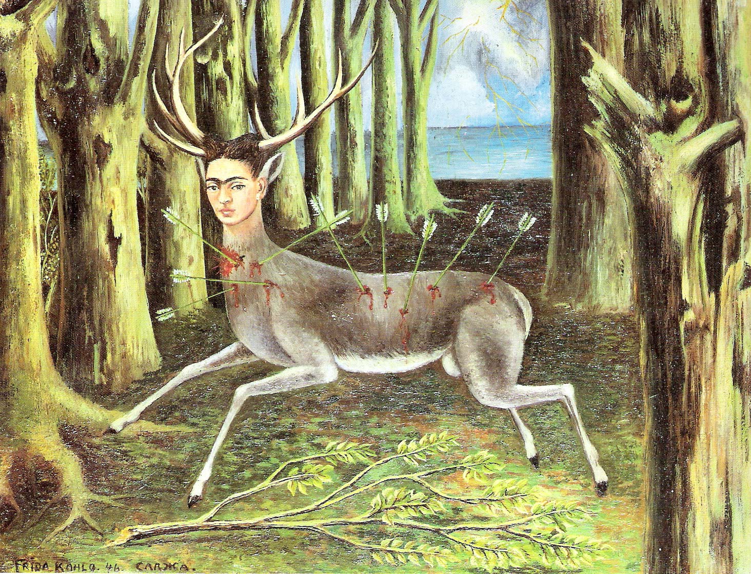 Frida Kahlo - La estetica del Dolor [autor: INEFABLEMENTEROTICA] Pinturas-frida-kahlo-8