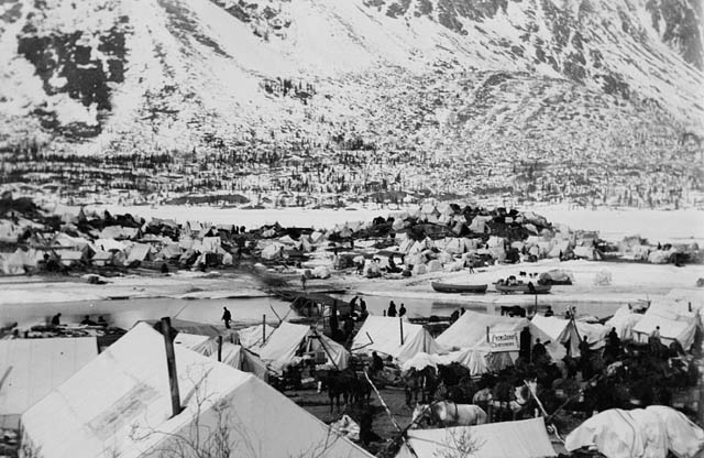 Kanada Klondike_camp_Yukon