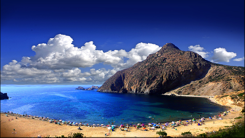 Alžir Algeria-Madagh-Beach