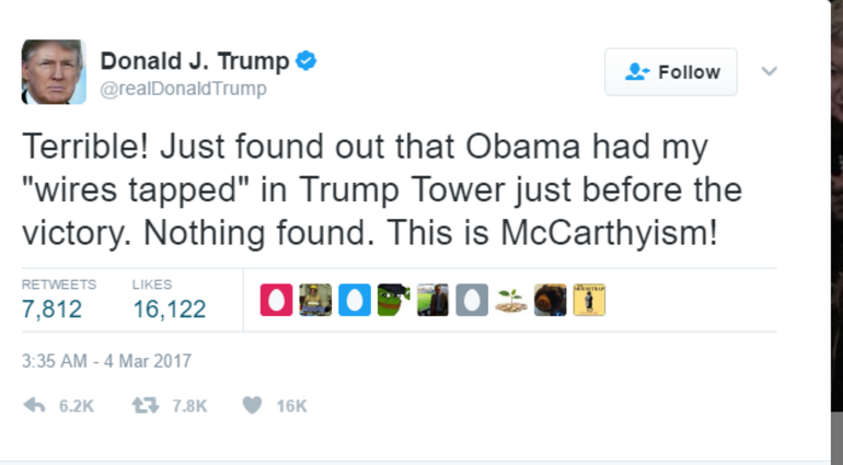 Trump accuses the Obama administration of spying on his phone before his election win   20170304_032345-370