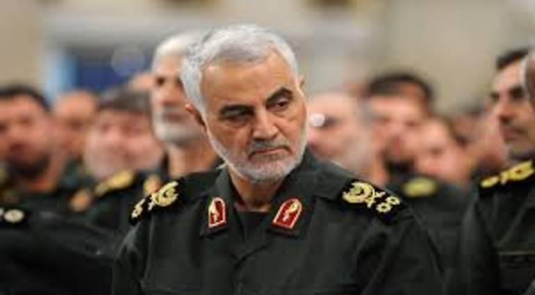 Israel accuses Kassem Soleimani of leading a rocket attack against Israel 20180510_093139-804