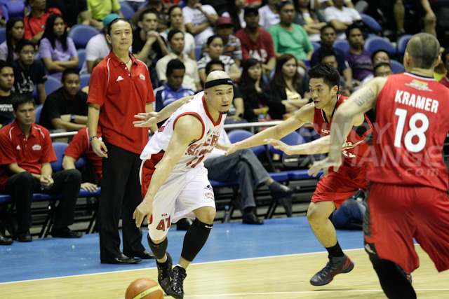 Barangay Ginebra Aim to Keep Rampage on Against Miserable Barako Bull C4_4269