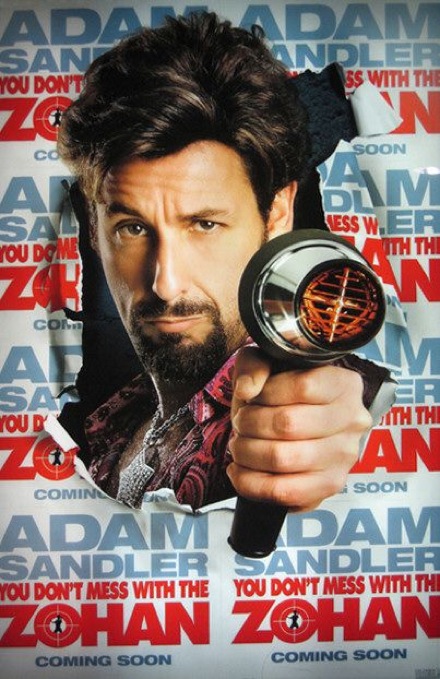 حصريااا الفلم الكوميدى الرائع You Don't Mess with the Zohan Zohanposter