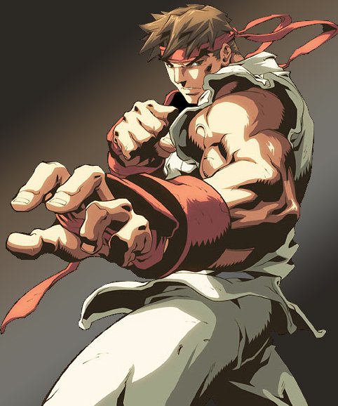 Ryu personnage emblmatique de la srie de jeux de combat Street Fighter Ryu-sf2comic_big