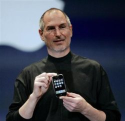 Syarikat Apple memperkenalkan iPhone 4 Steve-jobs-iphone-opens-up