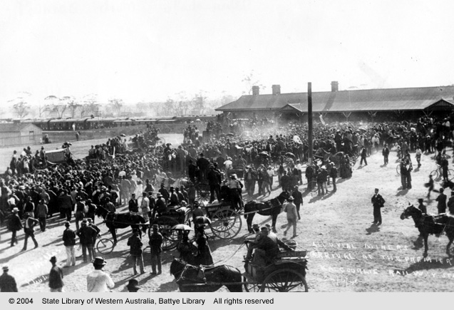 "Ten Foot Ted" (wittenoom) nearly caused WA's Own Eureka Rebellion 013043d