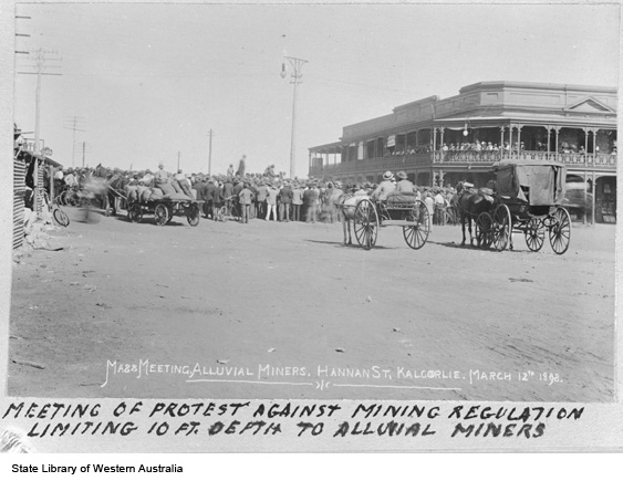 "Ten Foot Ted" (wittenoom) nearly caused WA's Own Eureka Rebellion 255031PD