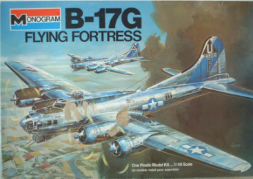 [Revell (Monogram)] B17G Flying Fortress 1/48 (VINTAGE) BIG_B-17G_3617