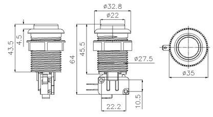 Modifications QJ TopFighter Snes  Bouton_schema