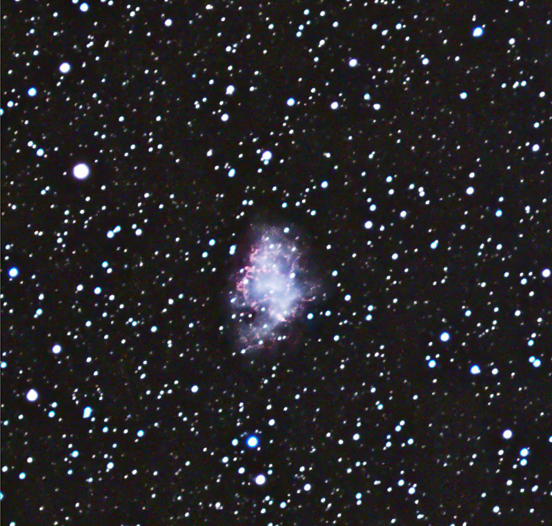 M1 -  Crab Nebula - 14 Fevrier 2009 - Biesmerée Messier01_02
